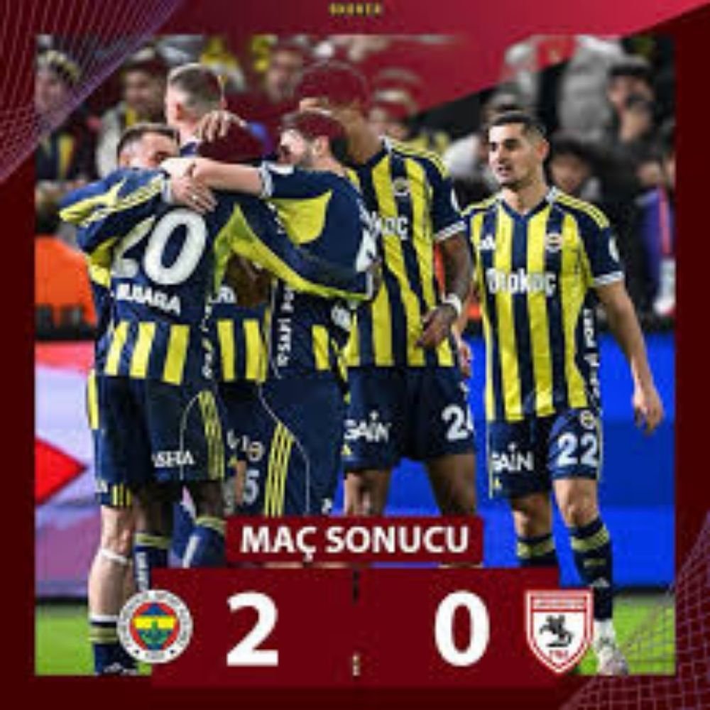 Fenerbahçe Samsunspor Maç Sonucu: 2-0! Kanarya Süper Kupa Finalinde Galatasaray’ın Rakibi Oldu